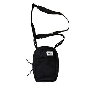 Herschel Supply Co. Black Crossbody Bag Travel Essential‎ Small Messenger
